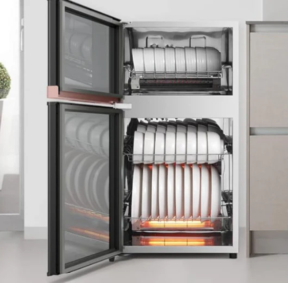 circular ceramic heater for rotary oven