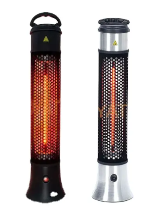 Wall mounted electric heater